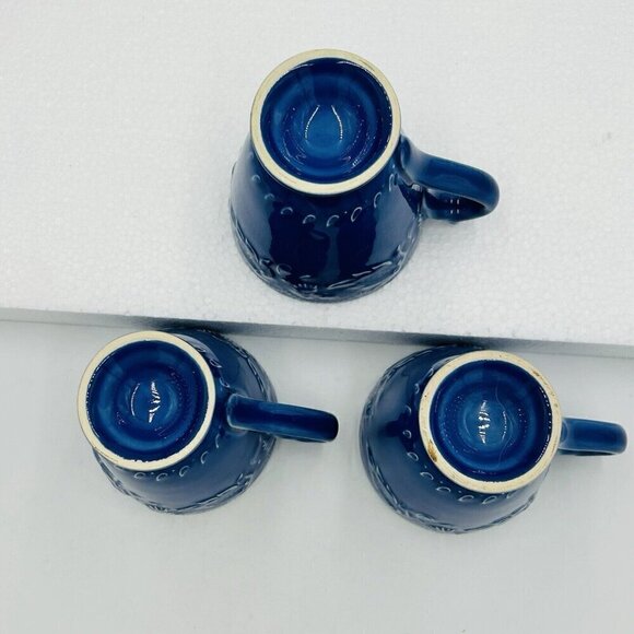 (3) J. Willfred Sadek VERA BRADLEY MY HOME Blue 4.5" Mugs Portugal - Picture 9 of 10